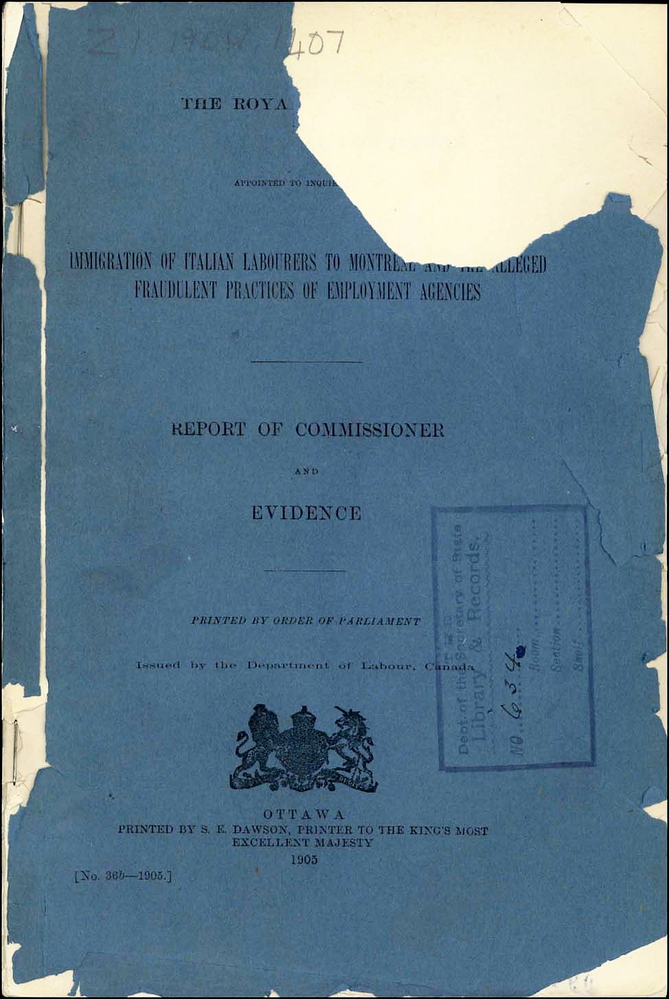 The man who sold the Canadian dream for. $ 1 A report by the royal Italian immigration committee published in 1905. man who sold canadian dream man who sold canadian dream new